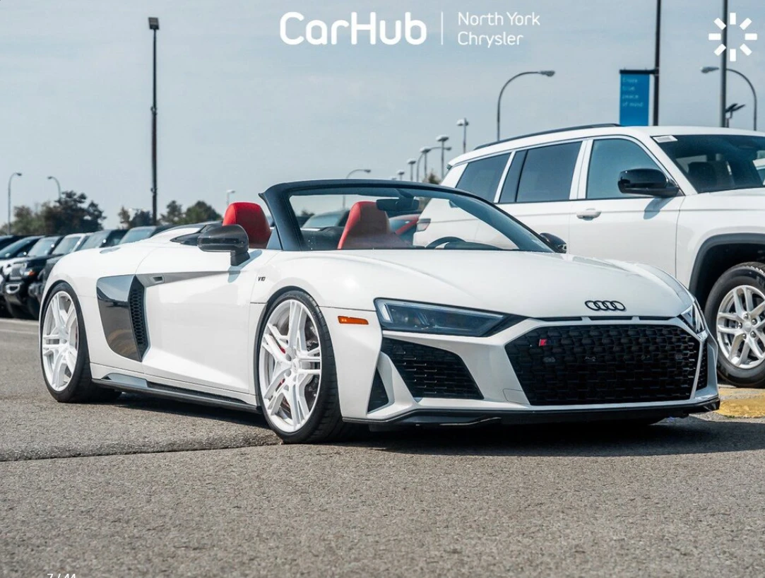 Audi R8 V10 Performance Spyder * АвтоКредит (ЦЕНА ДО БГ), снимка 5 - Автомобили и джипове - 53989005