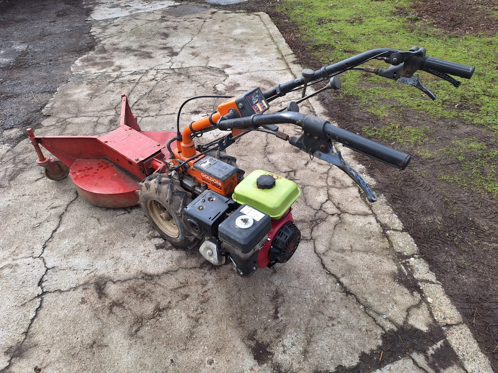Сенокосачка BCS Мулчираща тава с мотоблок Goldoni 9к.с. - изображение 9
