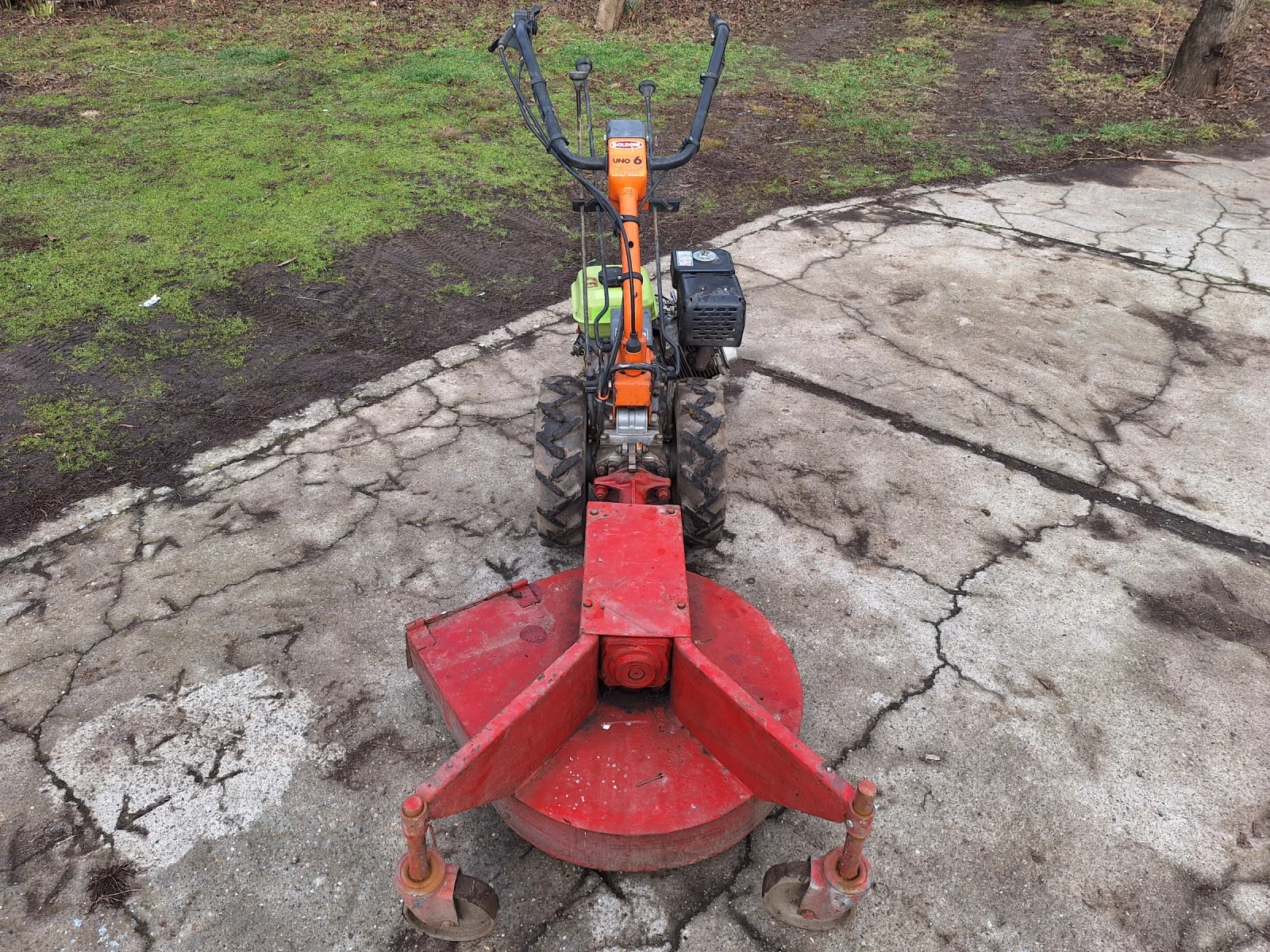 Сенокосачка BCS Мулчираща тава с мотоблок Goldoni 9к.с. - изображение 2