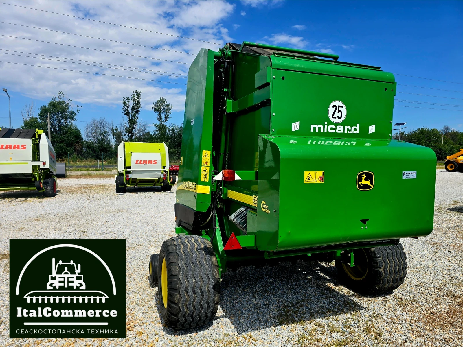 Балировачка John Deere 592 Мрежа+ сезал ТОП СЪСТОЯНИЕ, снимка 15 - Селскостопанска техника - 55155463