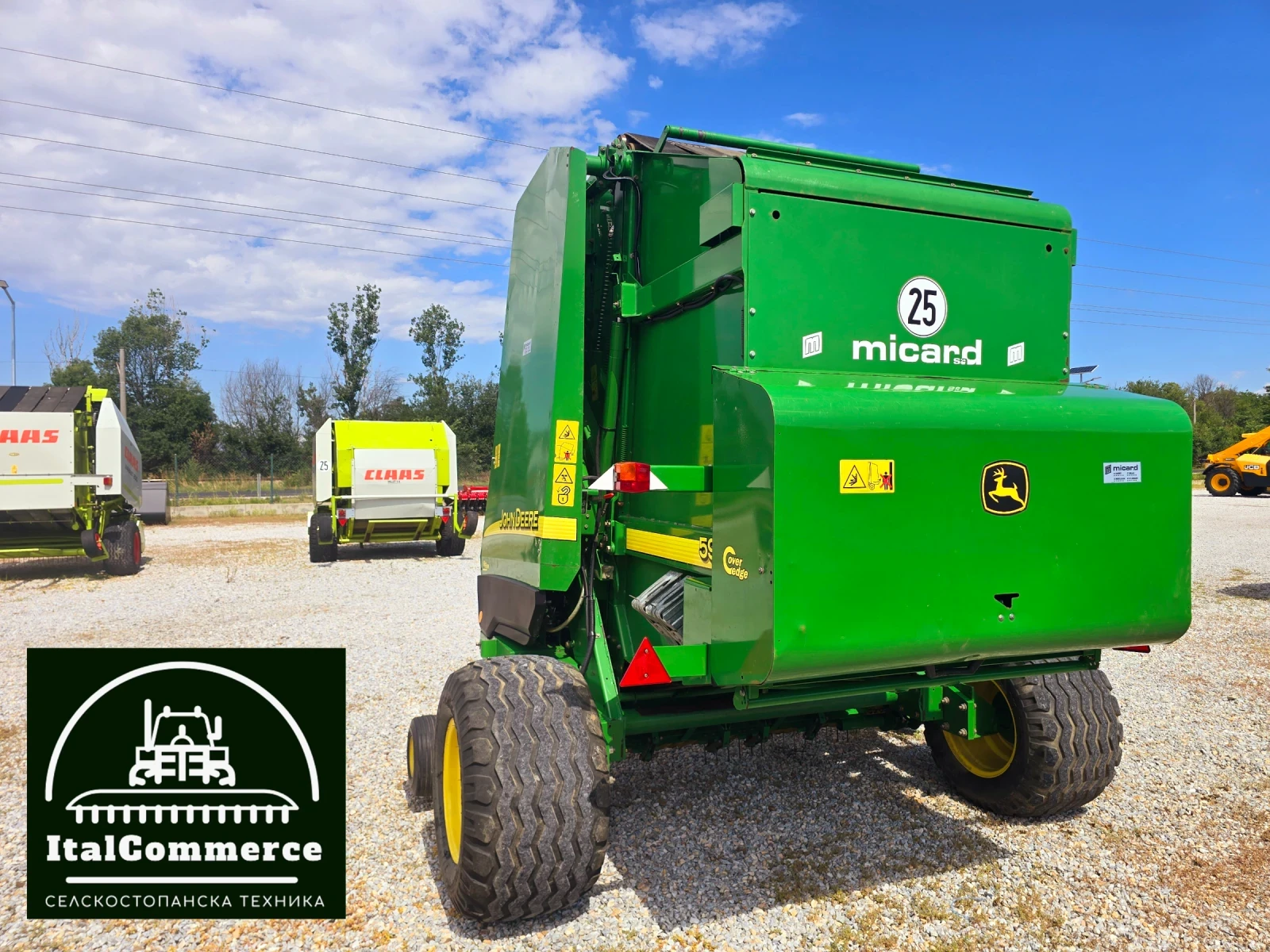 Балировачка John Deere 592 Мрежа+ сезал ТОП СЪСТОЯНИЕ, снимка 16 - Селскостопанска техника - 55155463