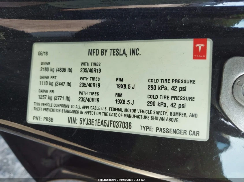Tesla Model 3 Long Range/Mid Range, снимка 9 - Автомобили и джипове - 56579181