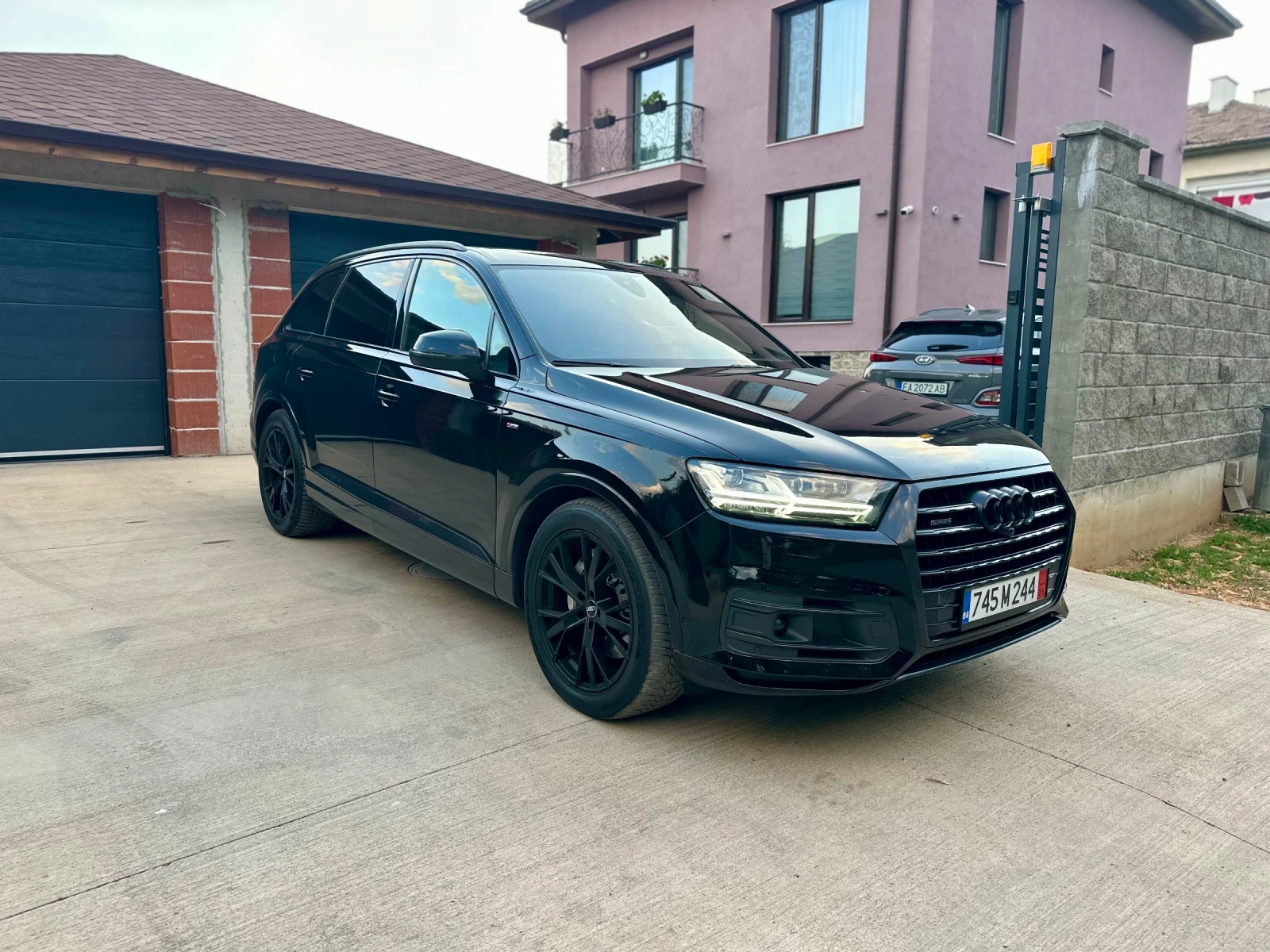 Audi Q7 3xS line* Headup* Night Vision* Distronic* 7местна - изображение 3