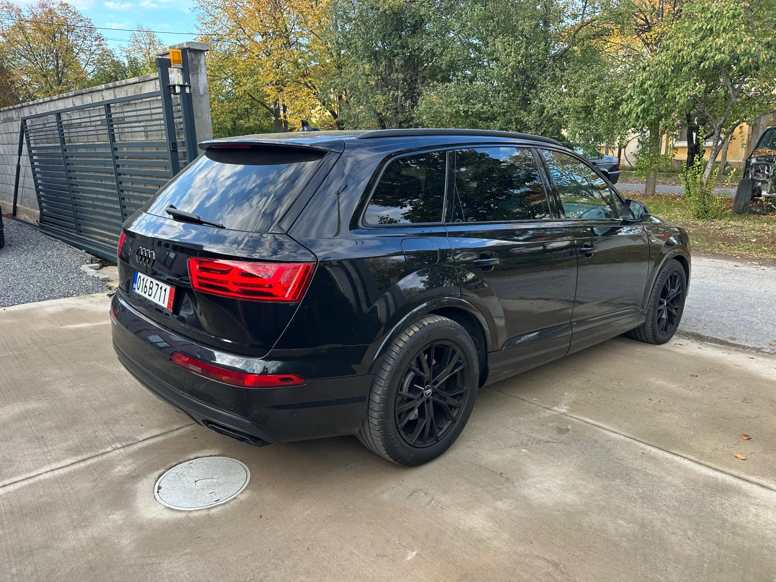 Audi Q7 3xS line* Headup* Night Vision* Distronic* 7местна - изображение 5