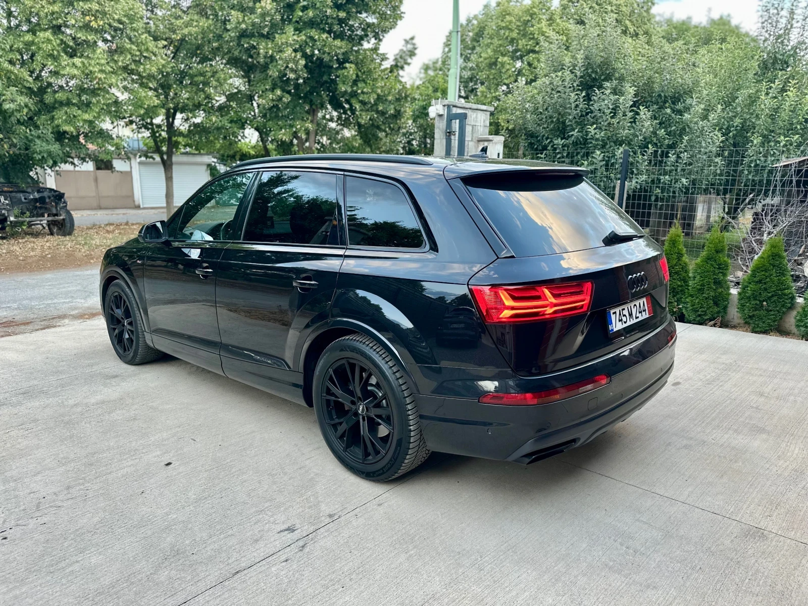 Audi Q7 3xS line* Headup* Night Vision* Distronic* 7местна - изображение 5