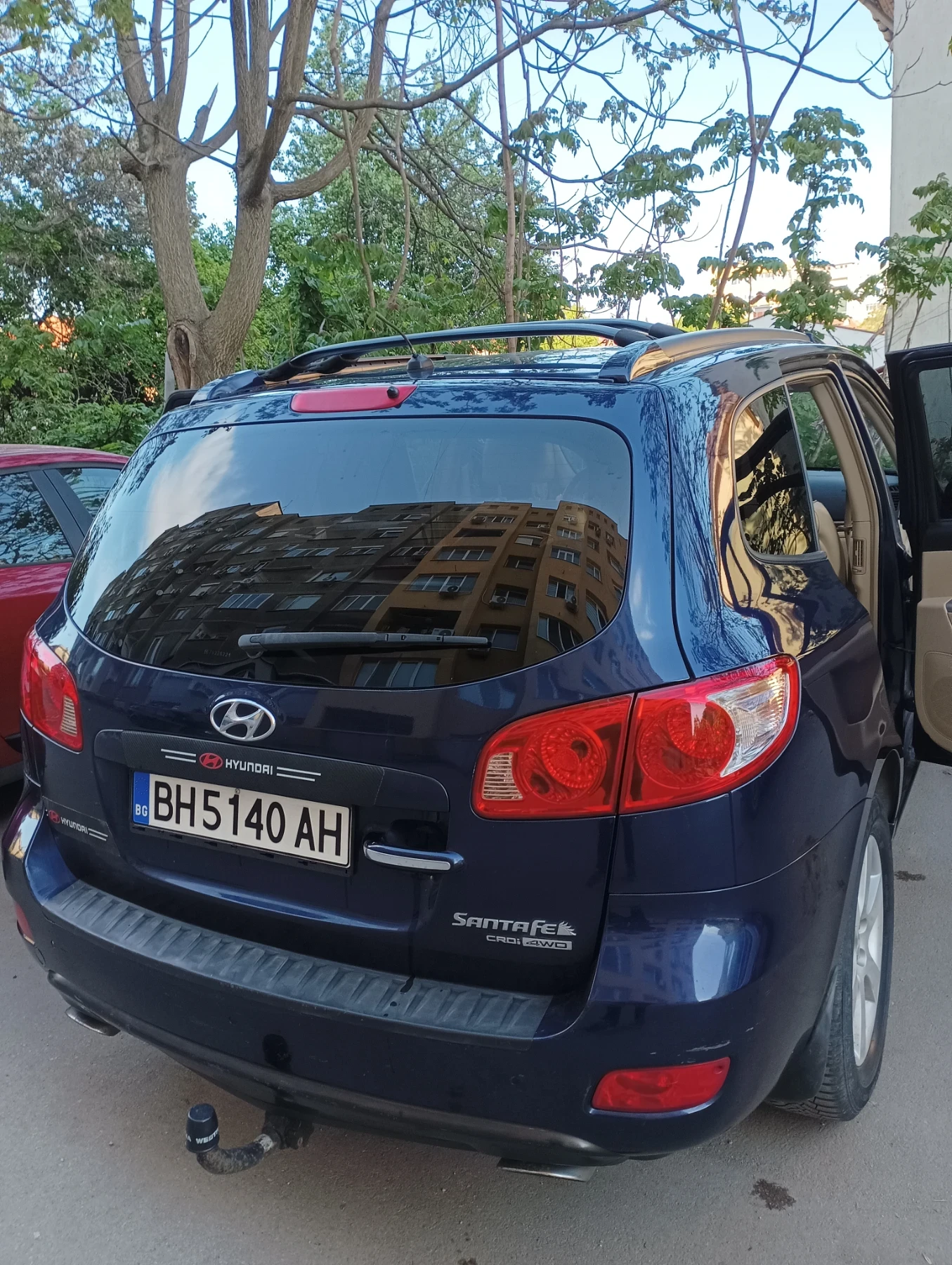 Hyundai Santa fe 2.2 CRDI 155 КС. 4VD, снимка 8 - Автомобили и джипове - 54346859