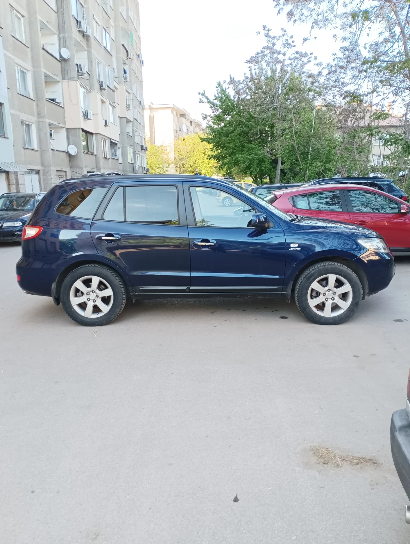 Hyundai Santa fe 2.2 CRDI 155 КС. 4VD, снимка 4 - Автомобили и джипове - 54346859