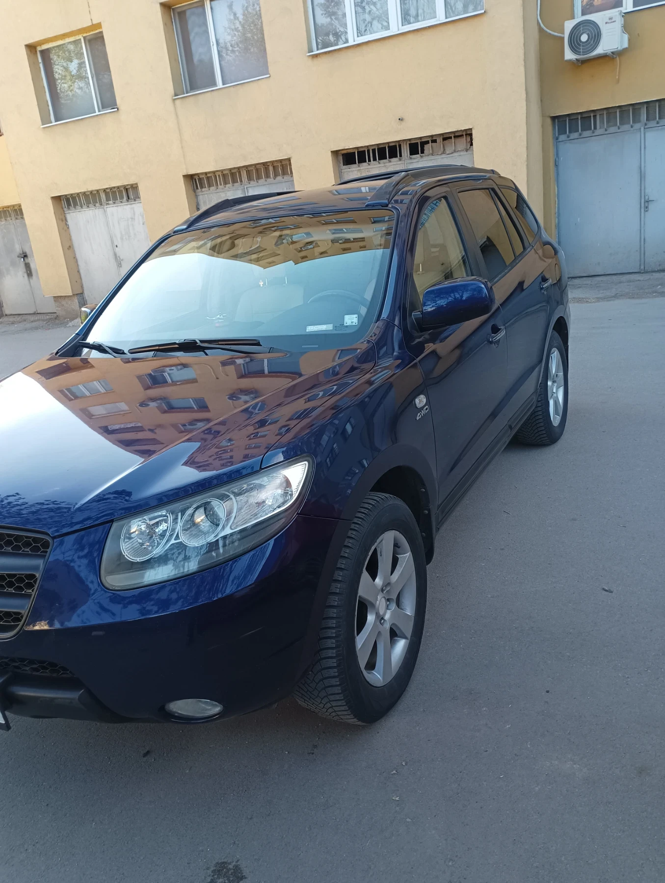 Hyundai Santa fe 2.2 CRDI 155 КС. 4VD, снимка 3 - Автомобили и джипове - 54346859
