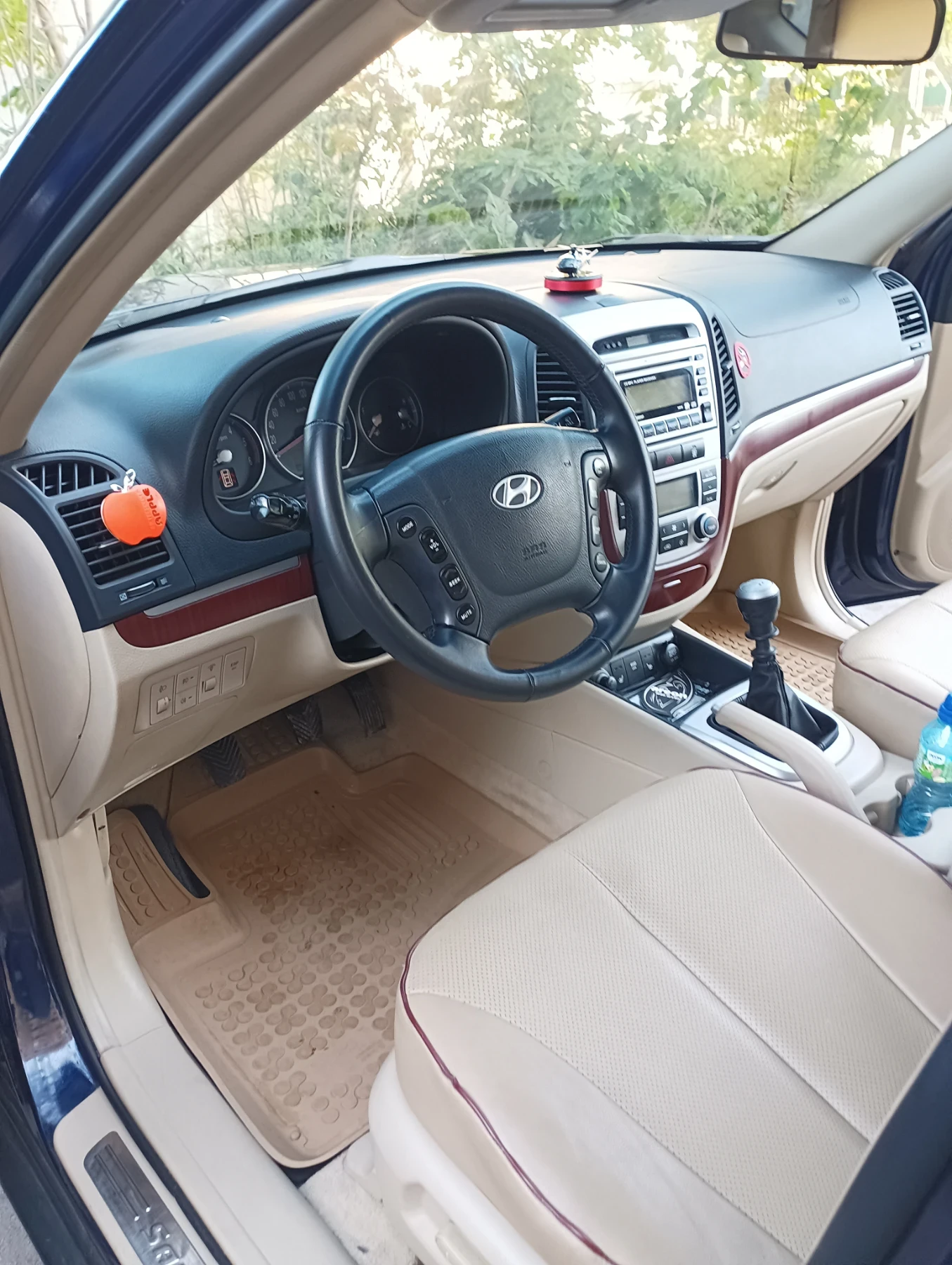 Hyundai Santa fe 2.2 CRDI 155 КС. 4VD, снимка 9 - Автомобили и джипове - 54346859