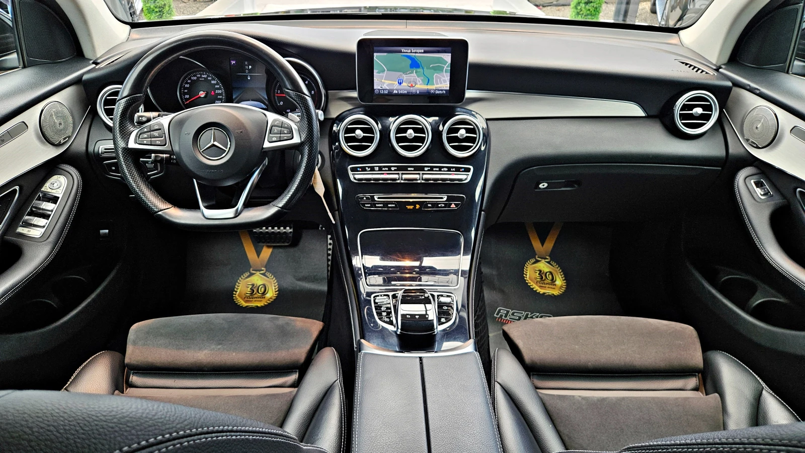 Mercedes-Benz GLC 250 AMG/GERMANY/CAMERA/ПОДГРЕВ/BURMESTER/AUTO HOLD/LIZ, снимка 9 - Автомобили и джипове - 54960743