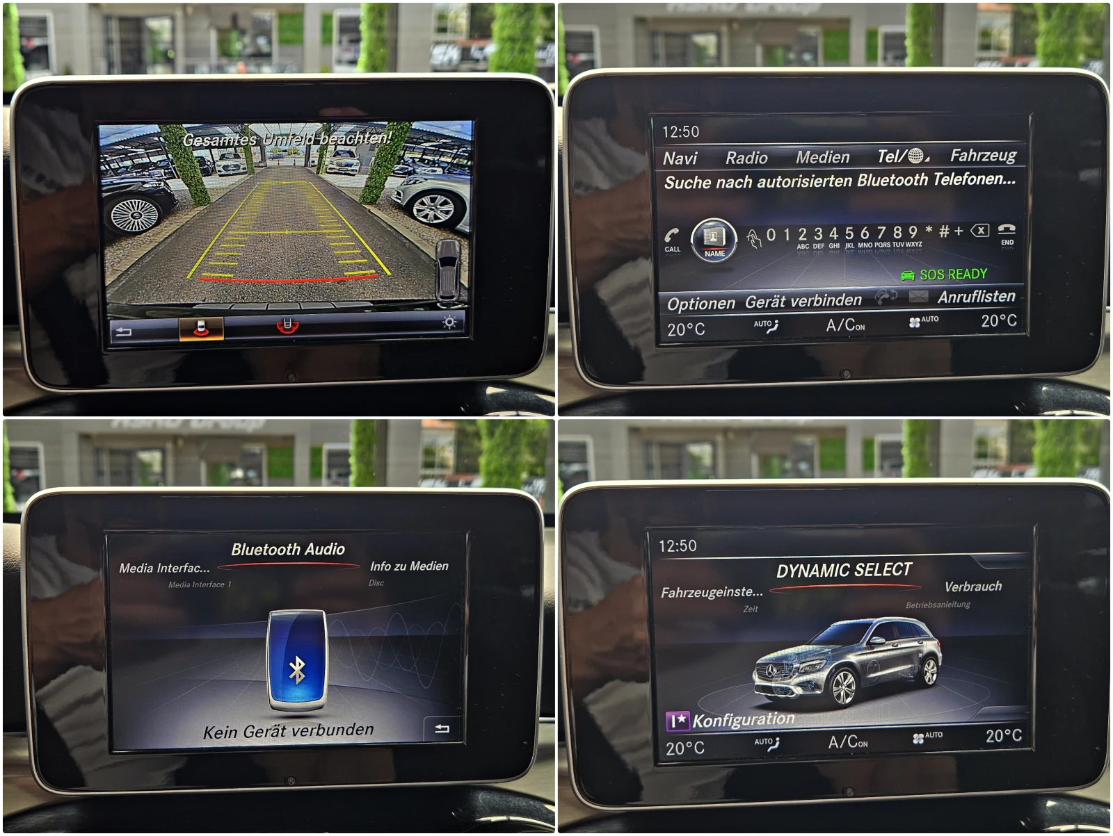 Mercedes-Benz GLC 250 AMG/GERMANY/CAMERA/ПОДГРЕВ/BURMESTER/AUTO HOLD/LIZ, снимка 14 - Автомобили и джипове - 54960743