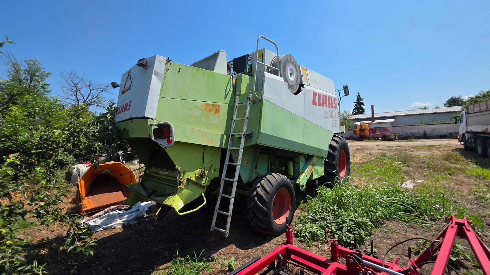 Комбайн Claas LEXION 410, снимка 5 - Селскостопанска техника - 55011804