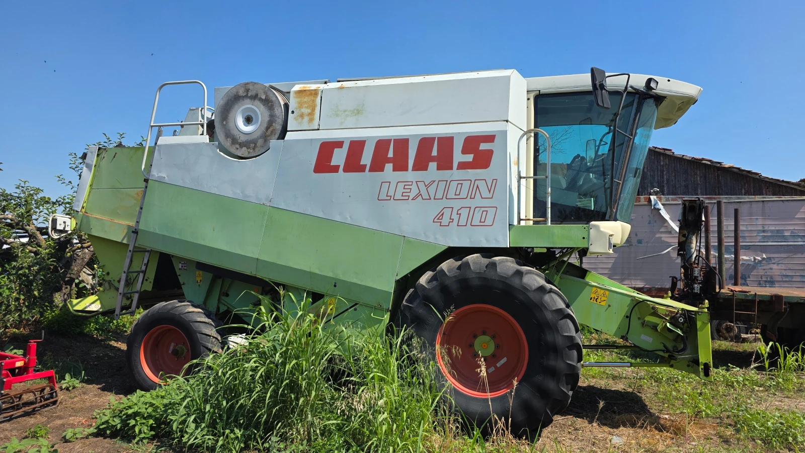 Комбайн Claas LEXION 410, снимка 3 - Селскостопанска техника - 55011804