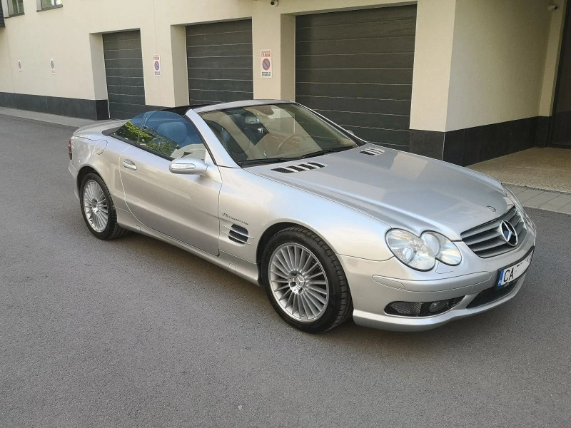 Mercedes-Benz SL 500 SL500 AMG 7G Tronic R230 перфектен, снимка 3 - Автомобили и джипове - 47602316