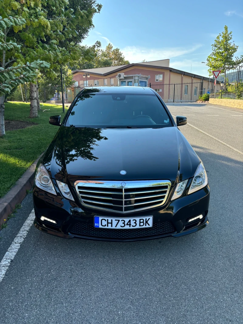 Mercedes-Benz E 500 AMG/Distronic/Масаж/Обдухване/ГАЗ, снимка 4 - Автомобили и джипове - 47341153