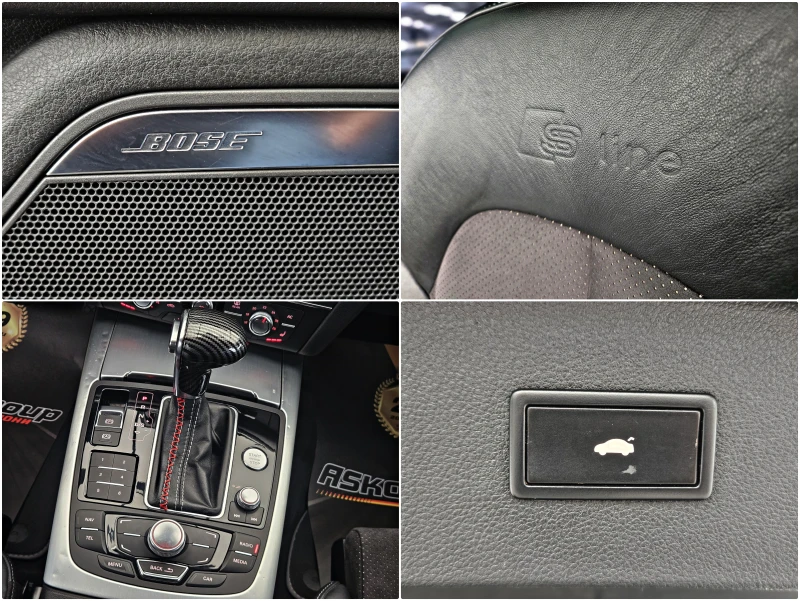 Audi A7 RS7/S-LINE/SHADOW LINE/GERMANY/BOSE/ПОДГРЕВ/LIZING, снимка 13 - Автомобили и джипове - 52317104