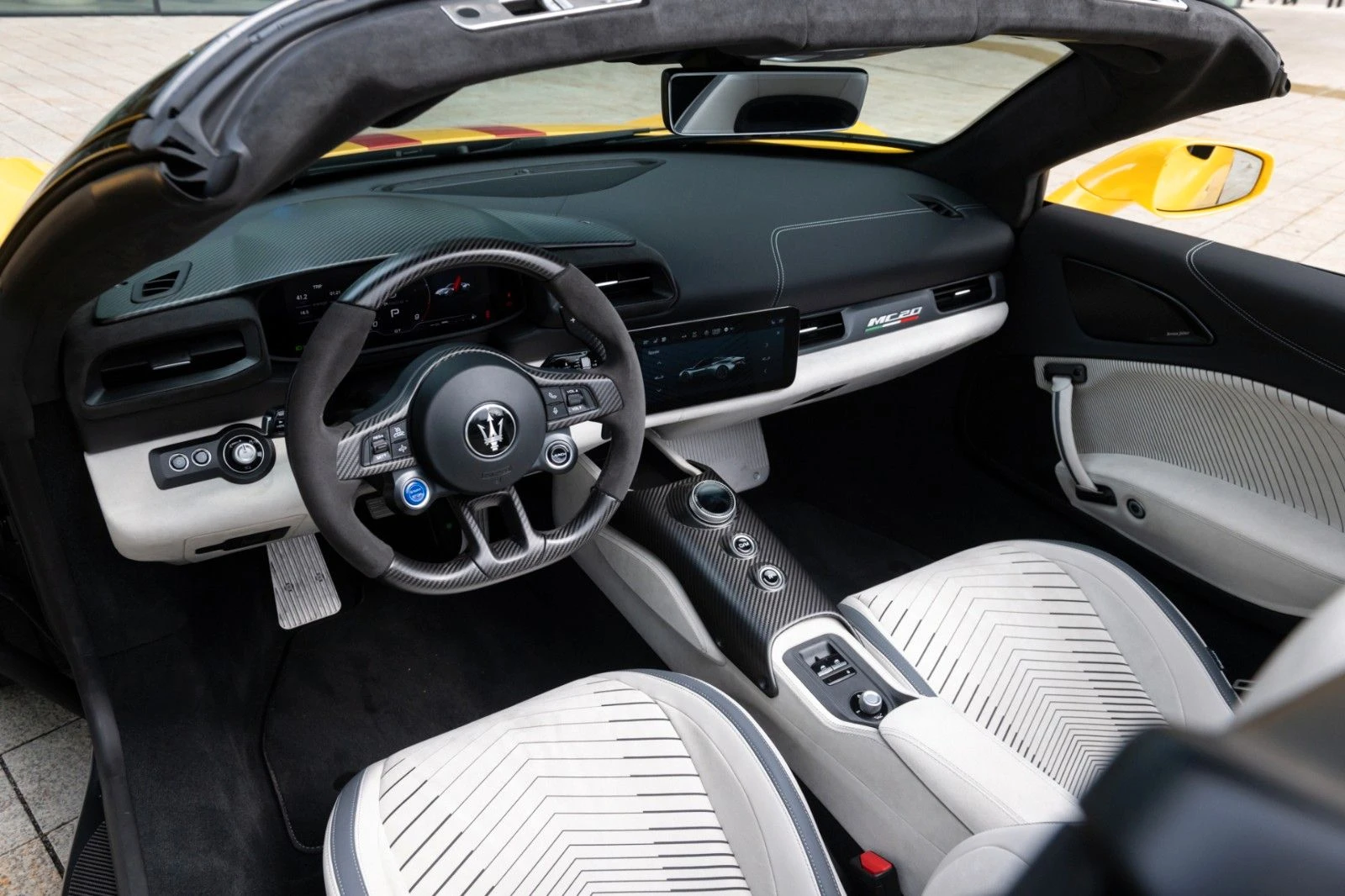 Maserati MC20 Cielo/ CERAMIC/ CARBON/ LIFT/ CAMERA | Mobile.bg   12