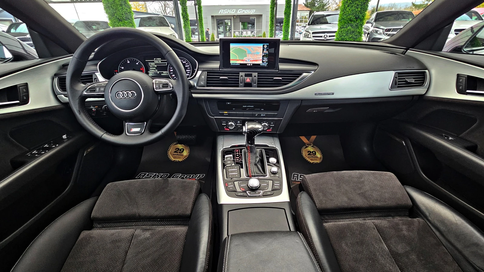 Audi A7 RS7/S-LINE/SHADOW LINE/GERMANY/BOSE/ПОДГРЕВ/LIZING - изображение 9