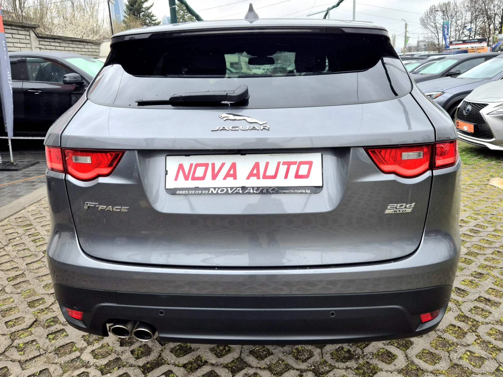 Jaguar F-PACE 2.0D-R-SPORT-144000км-СУПЕР СЪСТОЯНИЕ, снимка 3 - Автомобили и джипове - 54056392