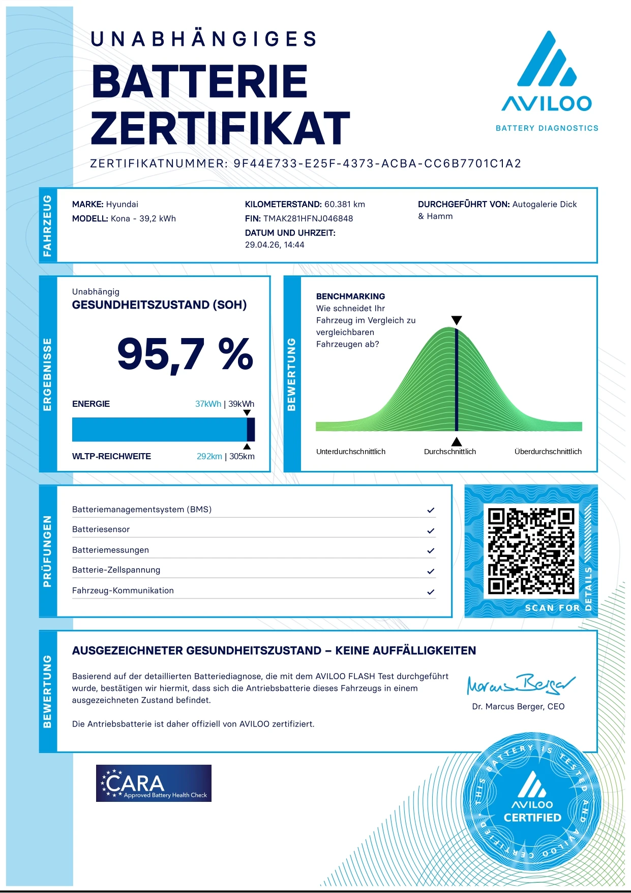 Hyundai Kona  EV 39KW/h 59000km.SOH 95%, KAMERA, ГАРАНЦИЯ, СЕРВ, снимка 16 - Автомобили и джипове - 54883196