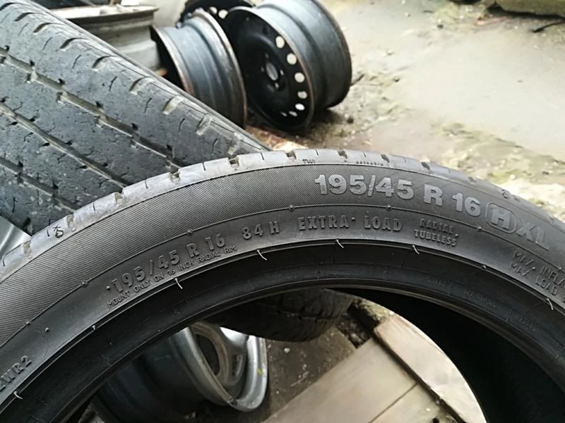 Гуми Летни 195/45R16, снимка 6 - Гуми и джанти - 24152375