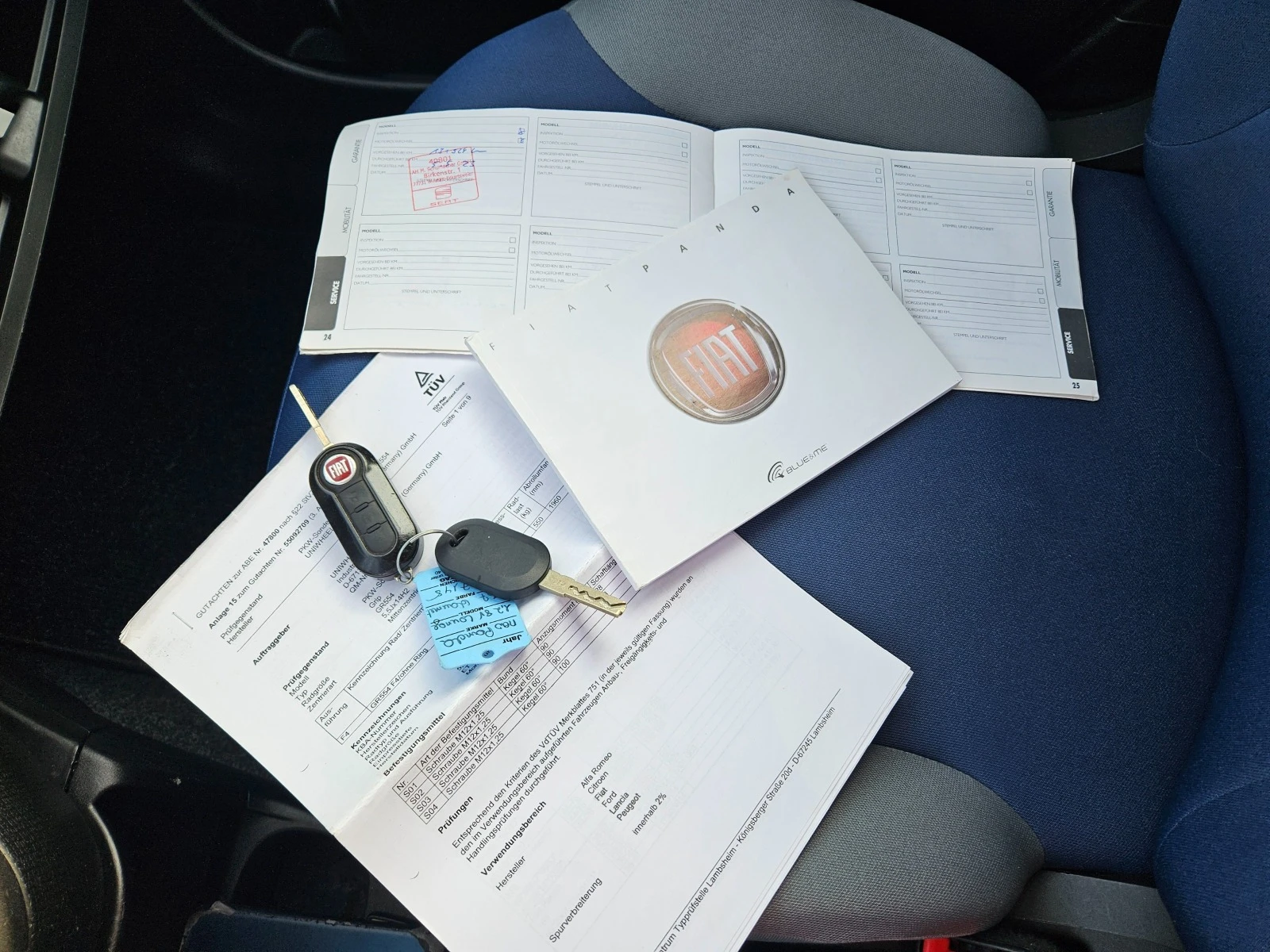 Fiat Panda 1.2i Германия  | Mobile.bg — изображение 15