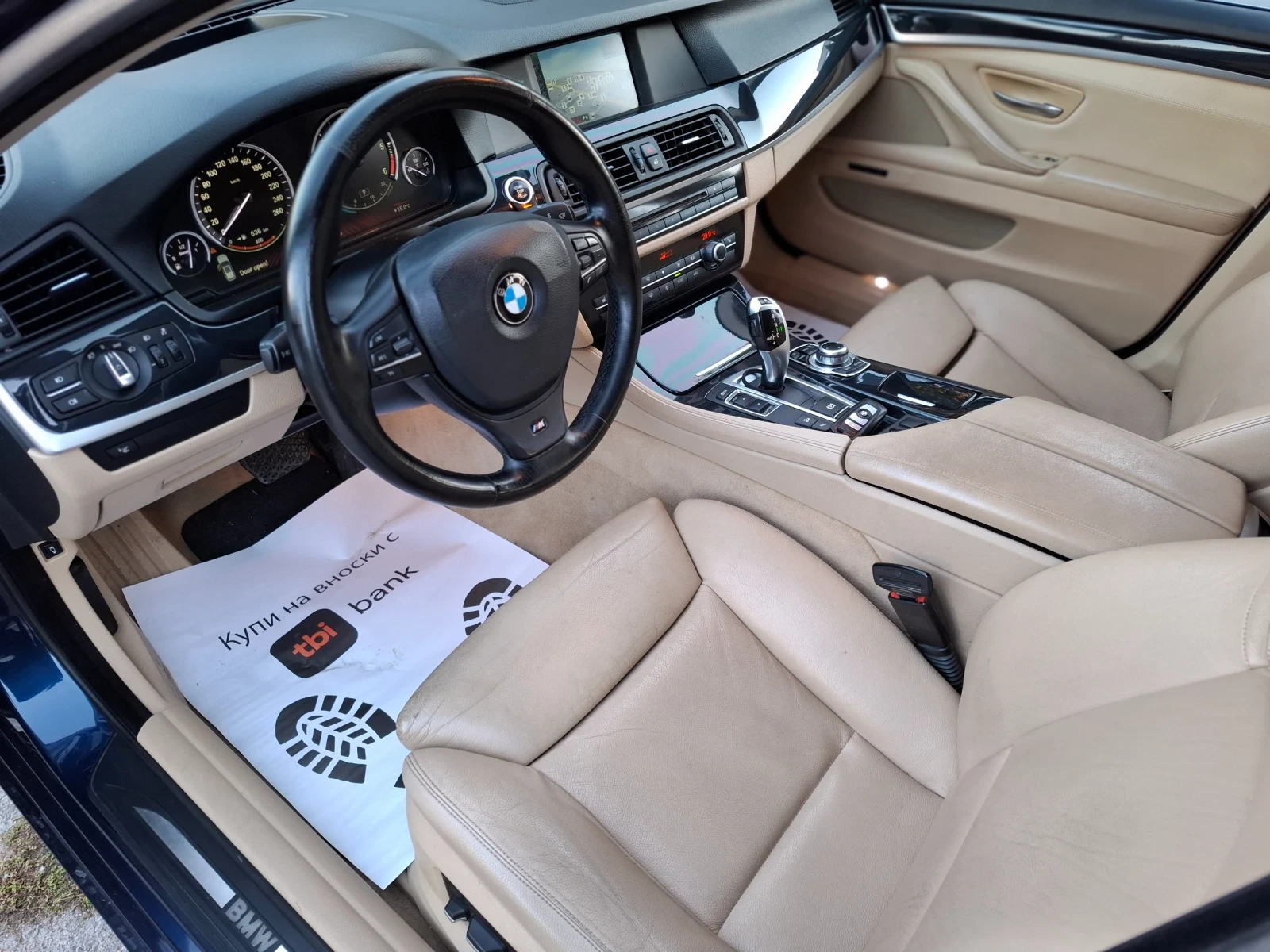 BMW 530 3.0D 265hp * КЛИМАТРОНИК * КОЖА * EURO 5 * NAVI *  - изображение 10