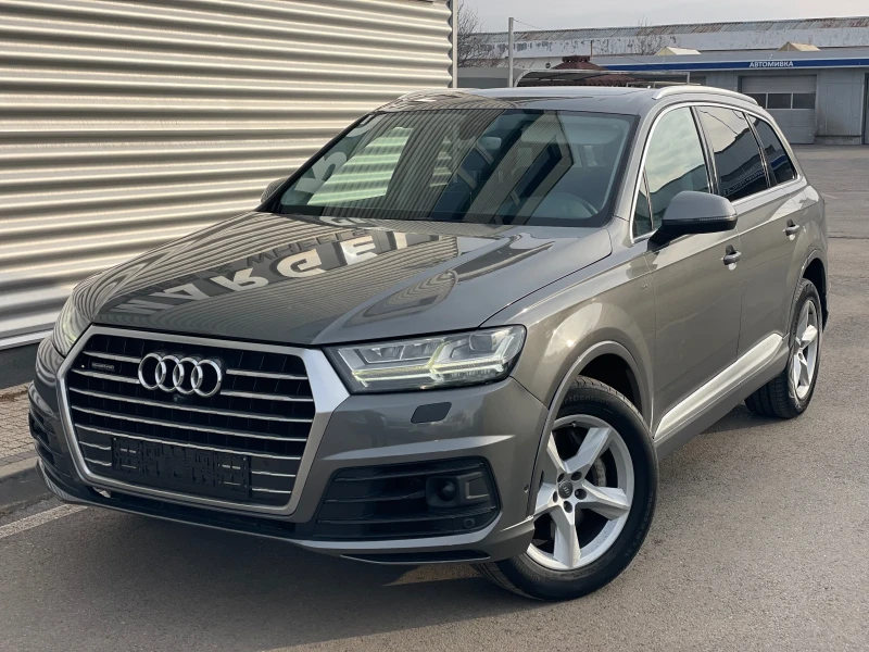 Audi Q7 Matrix+ 7места+ 3.0TDI+ S-Line+ Bose+ OFFROAD+ Пан, снимка 1 - Автомобили и джипове - 48362874