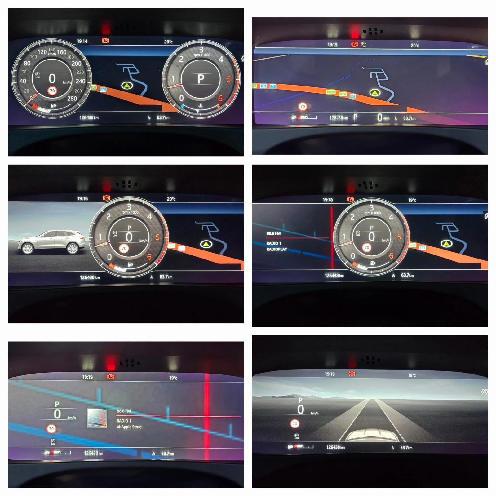 Jaguar F-PACE 3.0d* 300кс* 700hm* AWD* R-SPORT* DIGITAL* , снимка 16 - Автомобили и джипове - 54512517