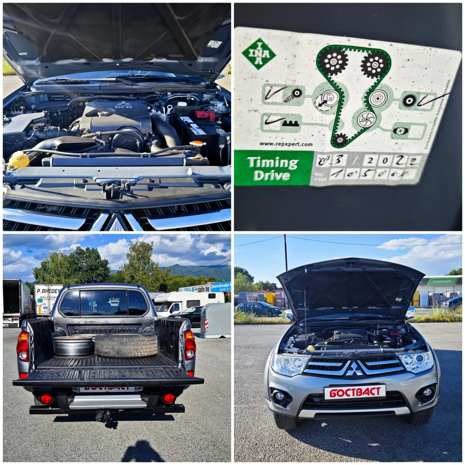 Mitsubishi L200 2.5 Di-D Aitomat 178ks, снимка 14 - Автомобили и джипове - 55277613