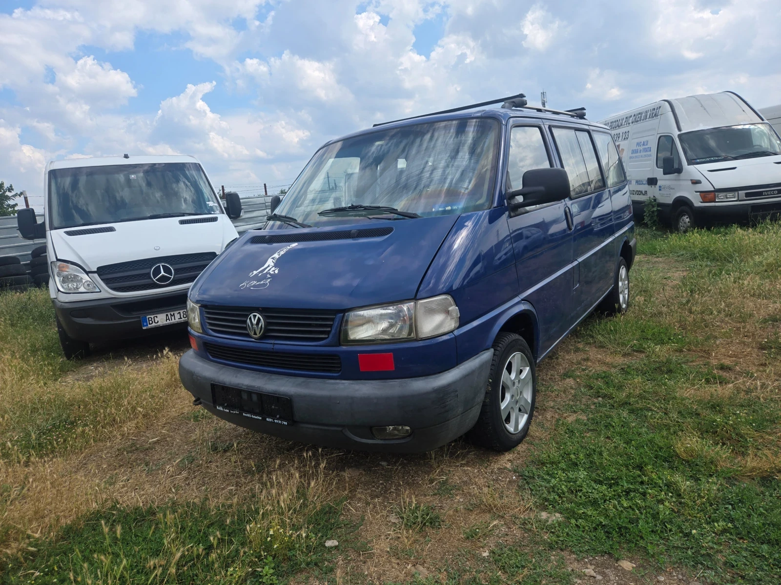 VW T4 2, 5 тди 9 места 102коня клима изплащане прес ТБИ , снимка 10 - Бусове и автобуси - 55146255