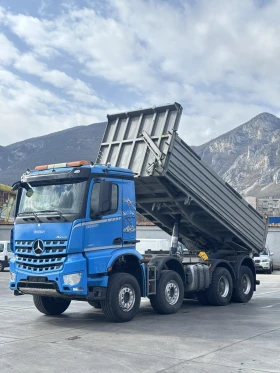 Mercedes-Benz Arocs Mодел 4151/4-ос самосвал, перфектен, снимка 10