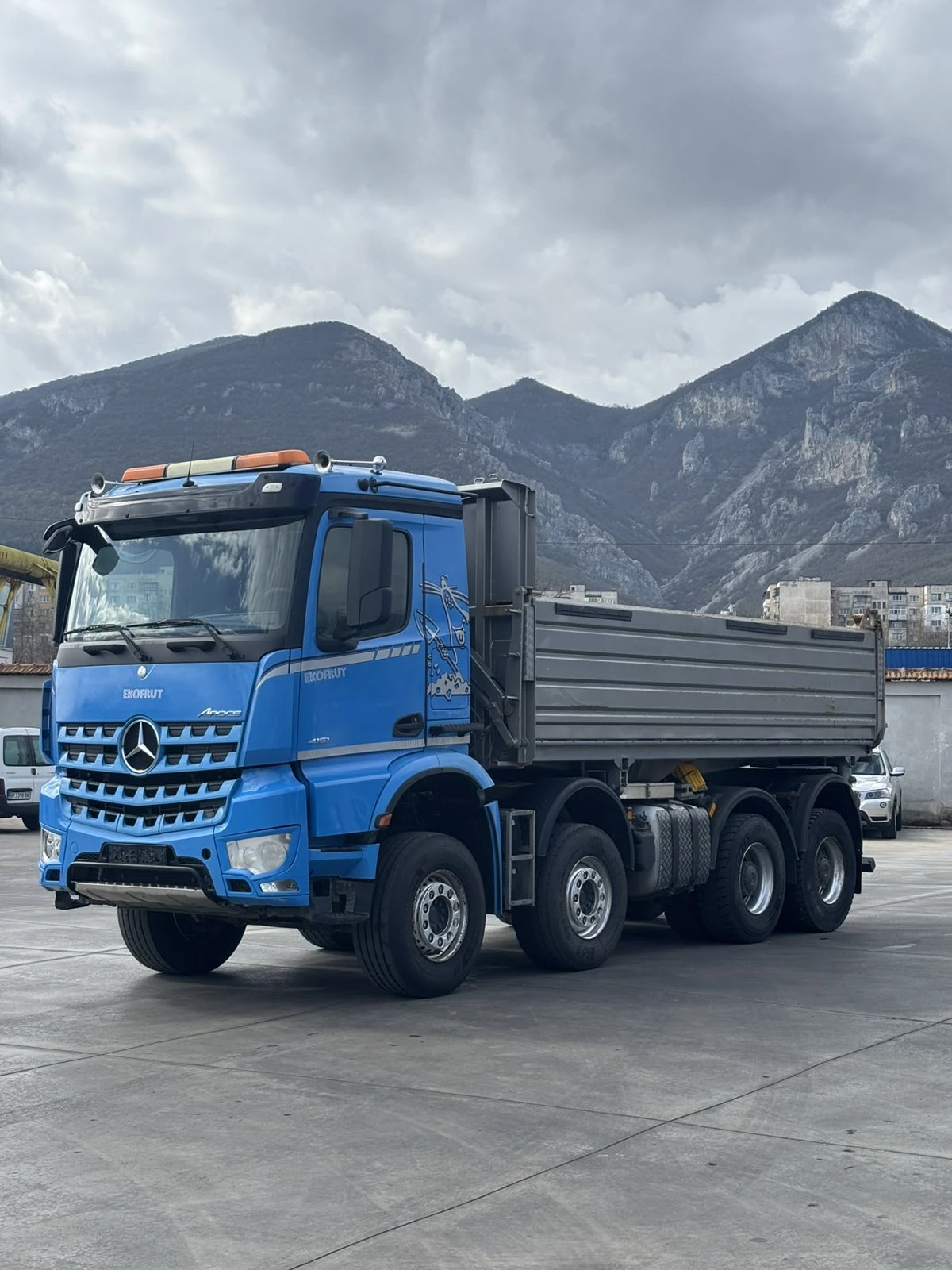 Mercedes-Benz Arocs 4-ос самосвал, перфектен | Mobile.bg — изображение 1