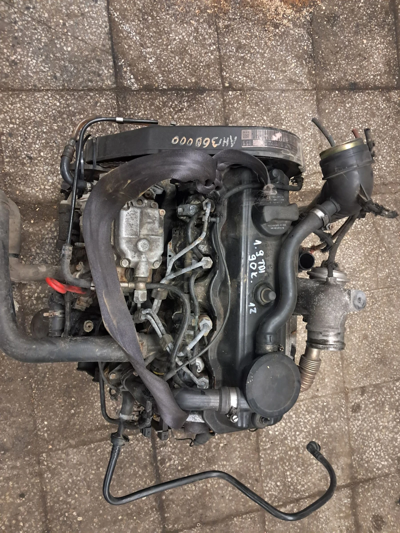 Двигател за VW 1.9 TDI 90к с код на мотора 1Z