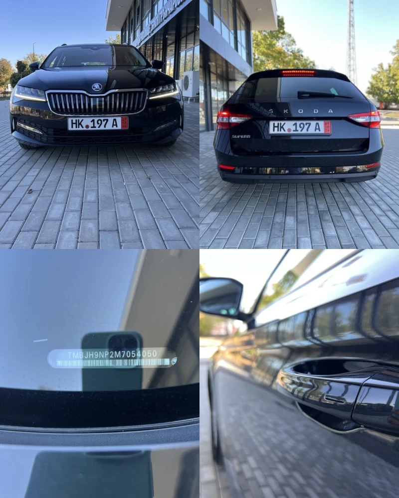 Skoda Superb DCC+ ПЪЛНА СЕРВИЗНА ИСТОРИЯ SKODA-100% Реални км, снимка 4 - Автомобили и джипове - 47388005