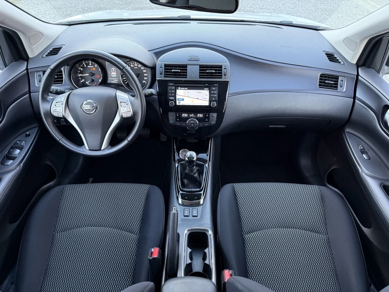 Nissan Pulsar 1.2i Euro6.NAVI.Camera.Keyless, снимка 9 - Автомобили и джипове - 52979395