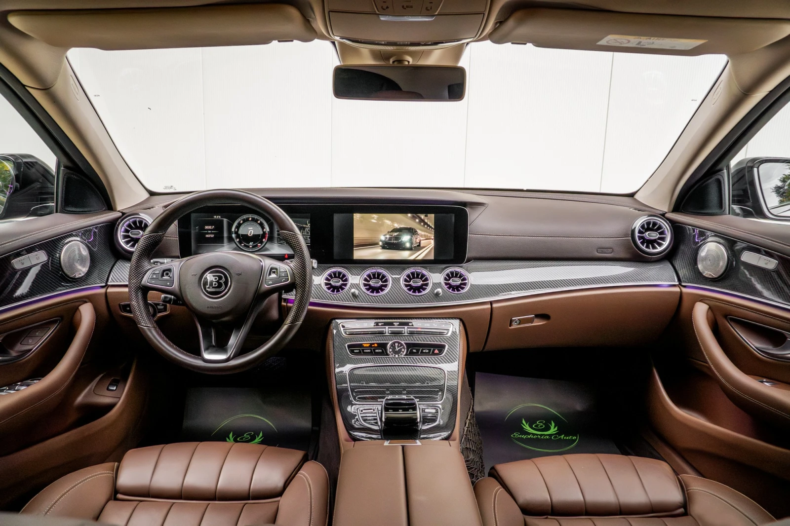 Mercedes-Benz E 350 d* BRABUS* CARBON PACK* NIGHT PACK* 360CAM*  | Mobile.bg   13