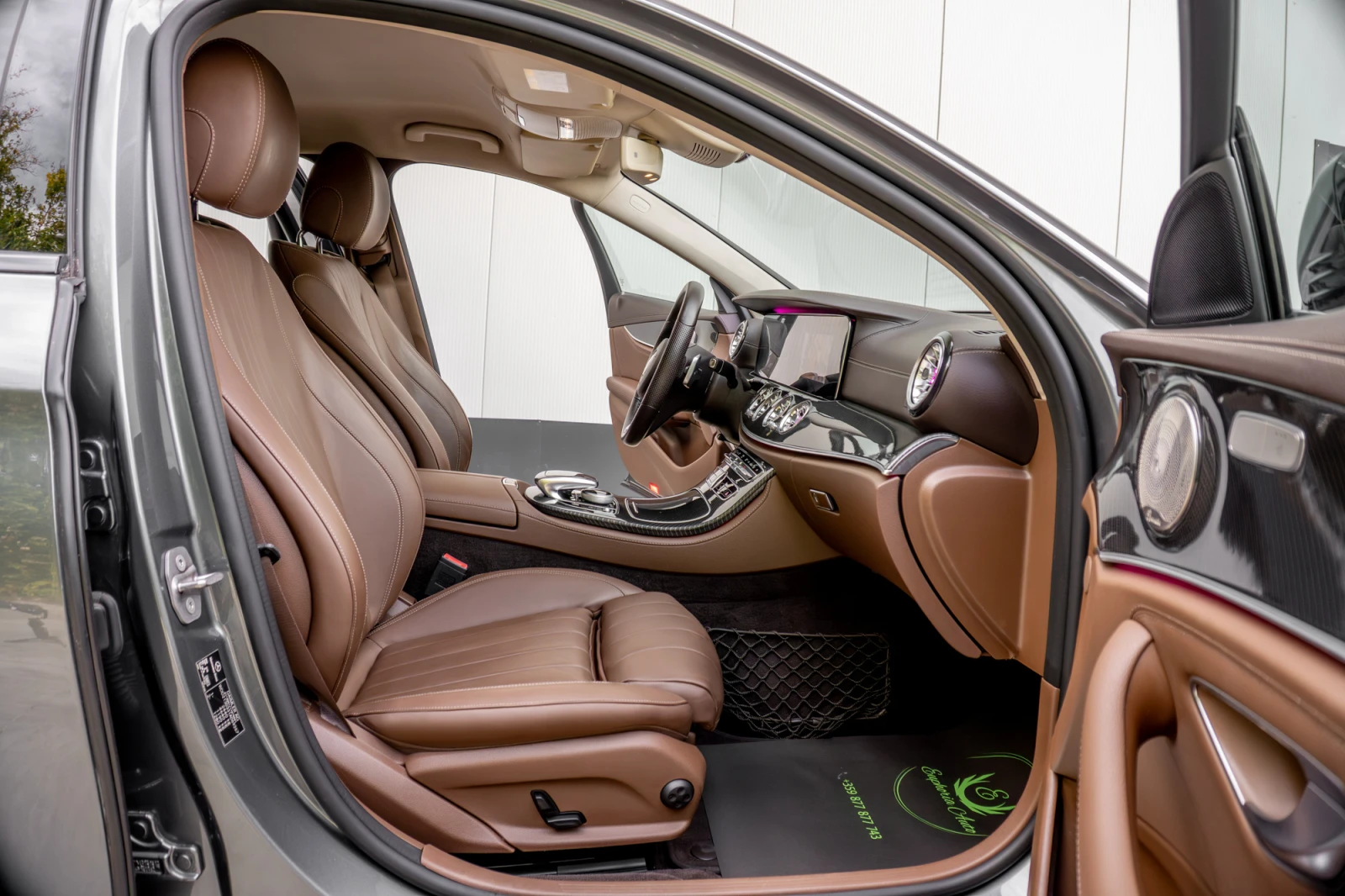 Mercedes-Benz E 350 d* BRABUS* CARBON PACK* NIGHT PACK* 360CAM* EXCLU | Mobile.bg   12