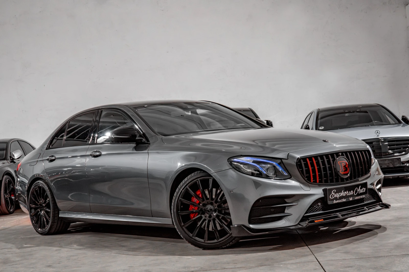 Mercedes-Benz E 350 d* BRABUS* CARBON PACK* NIGHT PACK* 360CAM* EXCLU | Mobile.bg   7