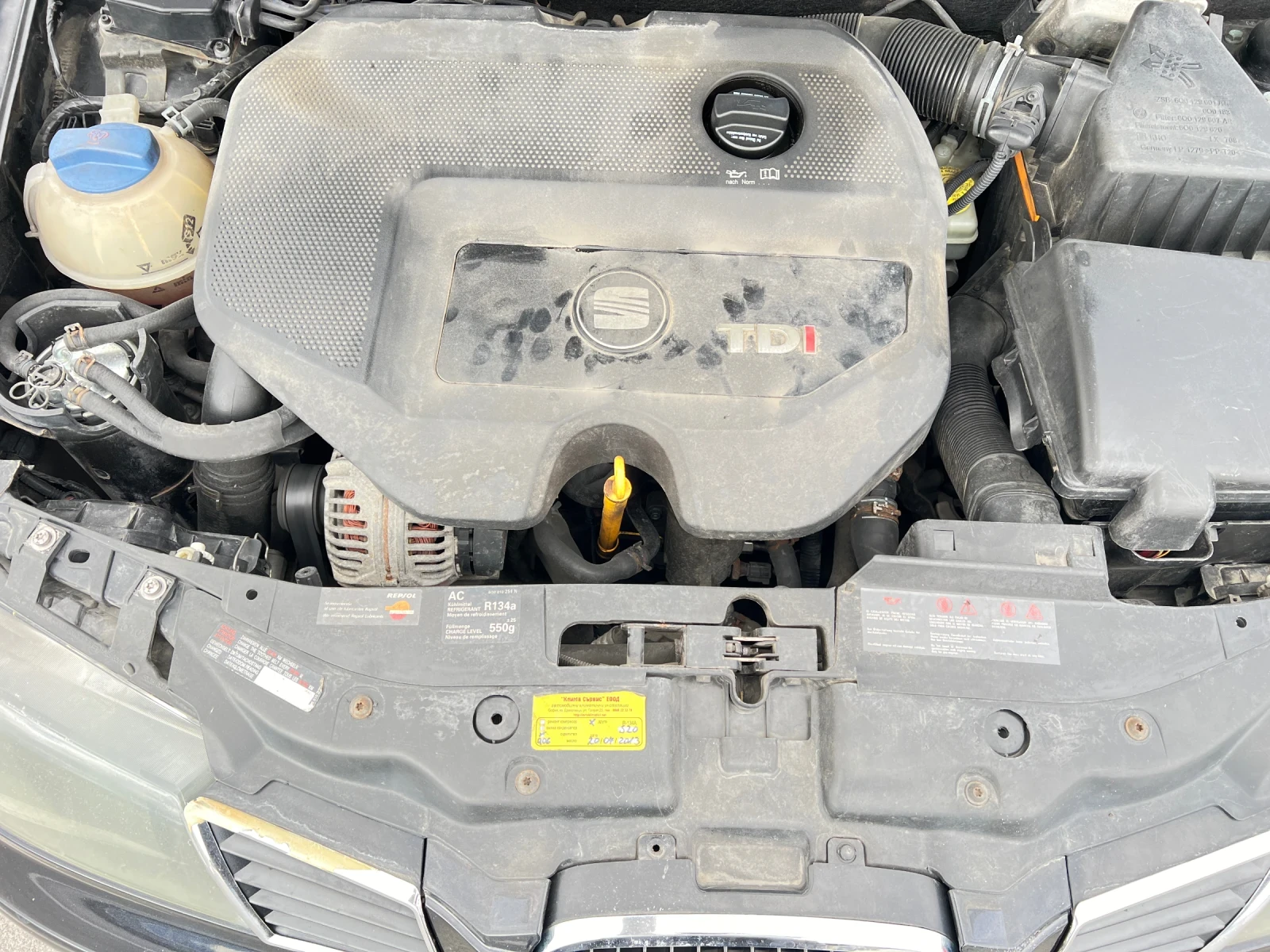 Seat Ibiza 1.9TDI, снимка 17 - Автомобили и джипове - 54009095