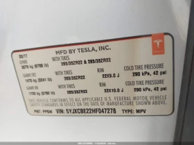 Tesla Model X 100D/75D/90D, снимка 9