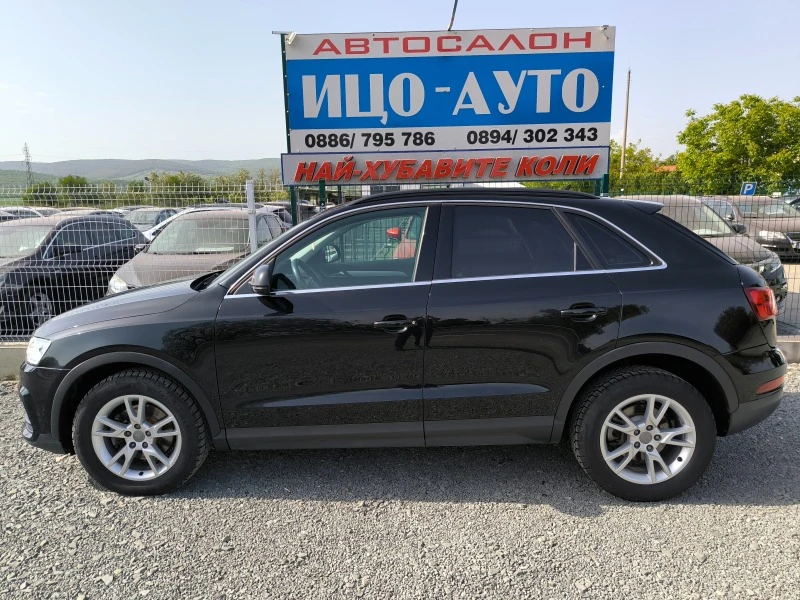 Audi Q3 2, 0 TDI-184к.с-4X4-АВТОМАТ, КОЖА, НАВИ, ЕВРО 6!!!, снимка 3 - Автомобили и джипове - 45436870