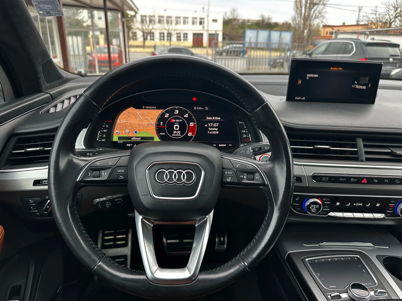 Audi SQ7 4.0TDI 435к.с SoftClose* Massage* ClimaSeats* Nigh, снимка 9 - Автомобили и джипове - 54130033