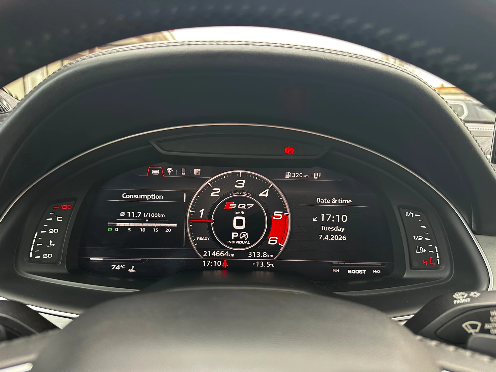 Audi SQ7 4.0TDI 435к.с SoftClose* Massage* ClimaSeats* Nigh, снимка 14 - Автомобили и джипове - 54130033