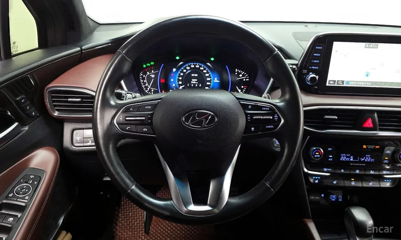 Hyundai Santa fe AWD INSPIRATION FULL| 360| DISTRO| ОБДУХ| HEADS UP, снимка 9 - Автомобили и джипове - 55197395