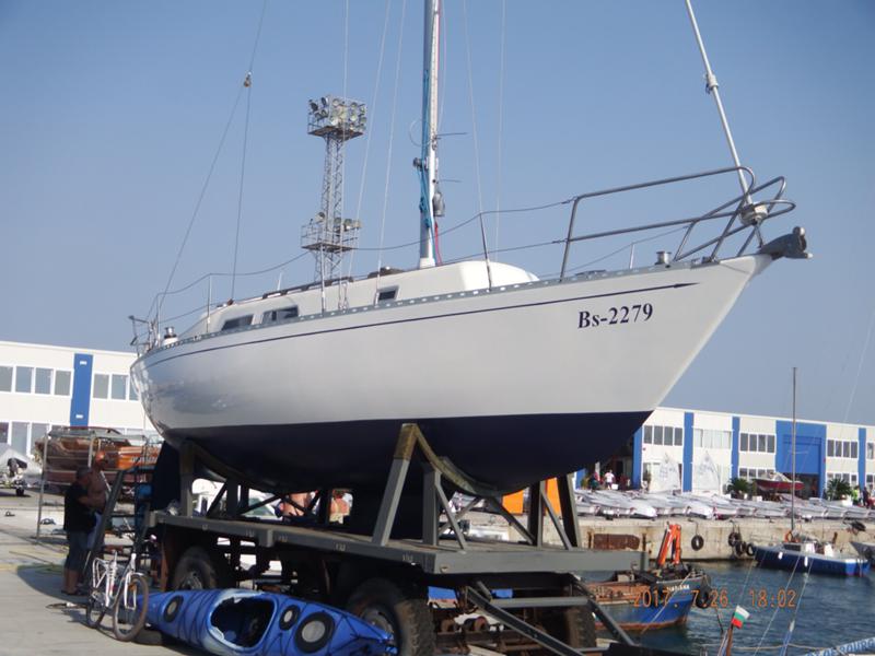 Ветроходна лодка Carter Offshore Carter 30-100%обновена/реставрирана/, снимка 6 - Воден транспорт - 45811029
