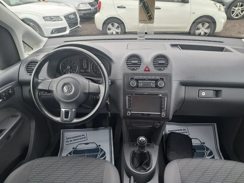 VW Caddy 2.0i 115ps. CNG 6+ 1 ITALIA, снимка 9 - Автомобили и джипове - 48642543