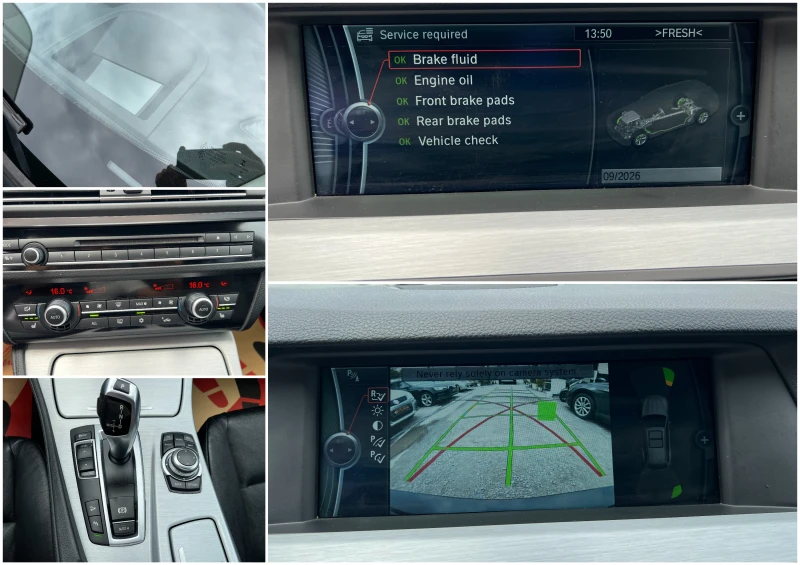 BMW 530 X-drive Серв. история/231543км./WBAMW91000DV08039/, снимка 15 - Автомобили и джипове - 51377070