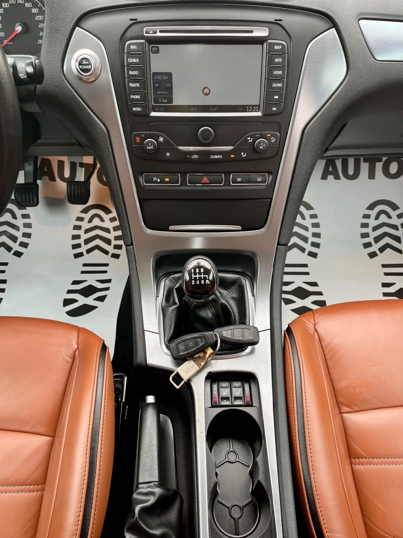 Ford Mondeo 2.2d* 200k.c* LED* НАВИ* КОЖА* ПОДГРЕВ* , снимка 10 - Автомобили и джипове - 53181703