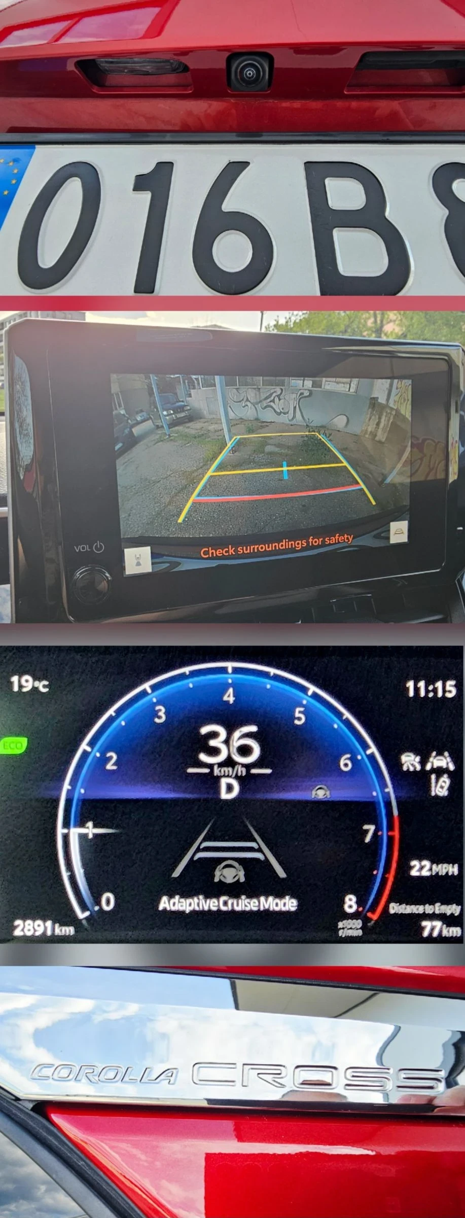 Toyota Corolla Cross 2.0XLE AWD KeyLess-Go ������ Distronic ����������  | Mobile.bg � ����������� 8